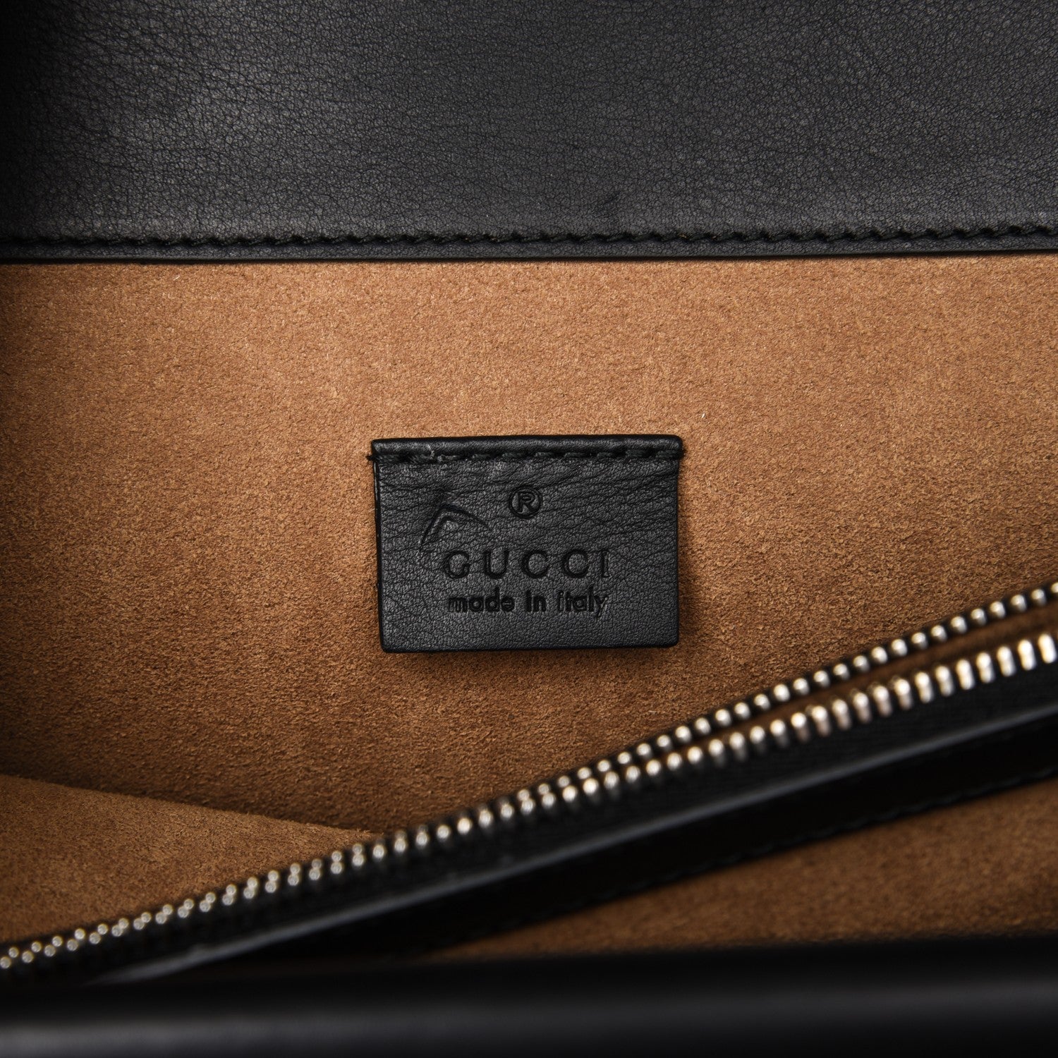 Gucci GG Supreme Monogram Arabesque Medium Dionysus Shoulder Bag Black 6 of 7