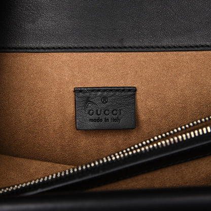 Gucci GG Supreme Monogram Arabesque Medium Dionysus Shoulder Bag Black 6 of 7