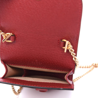 Gucci GG Supreme Monogram Flora Ophidia Phone Case Crossbody Red 4 of 8