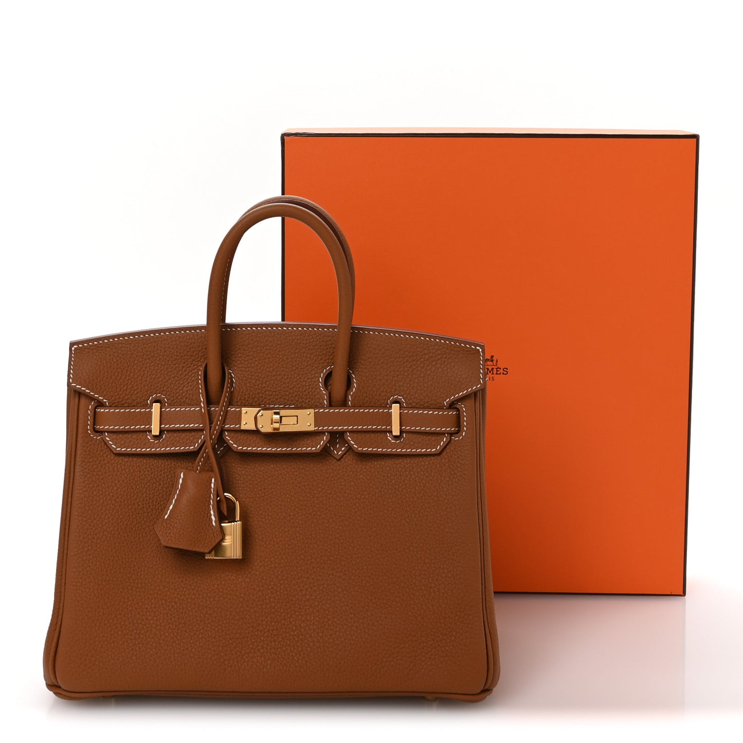 Togo Birkin 25 Gold