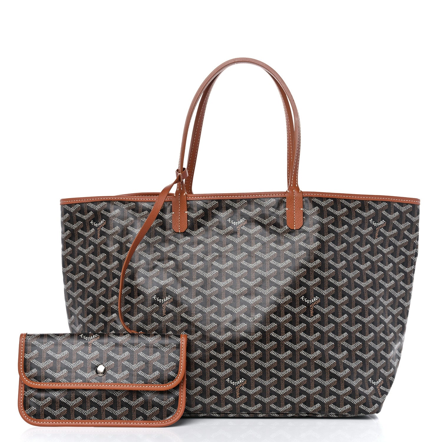 Goyard Goyardine Saint Louis PM Black Gold 3 of 11