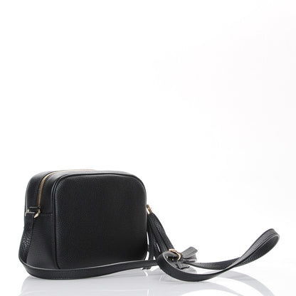 Gucci Pebbled Calfskin Small Soho Disco Bag Black 3 of 7