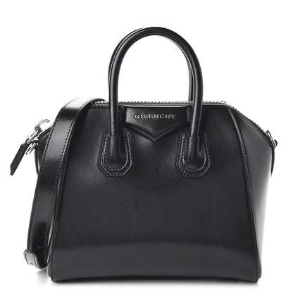 Givenchy Shiny Lord Calfskin Mini Antigona Black 1 of 10