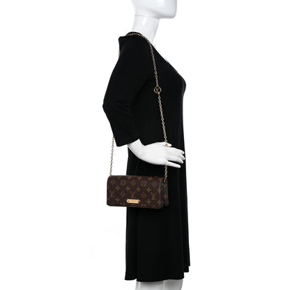 Louis Vuitton Monogram Lily Wallet On Chain 2 of 10