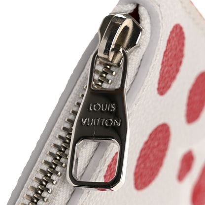 Louis Vuitton LV X YK Empreinte Infinity Dots Neverfull MM Pochette Rouge White 8 of 9
