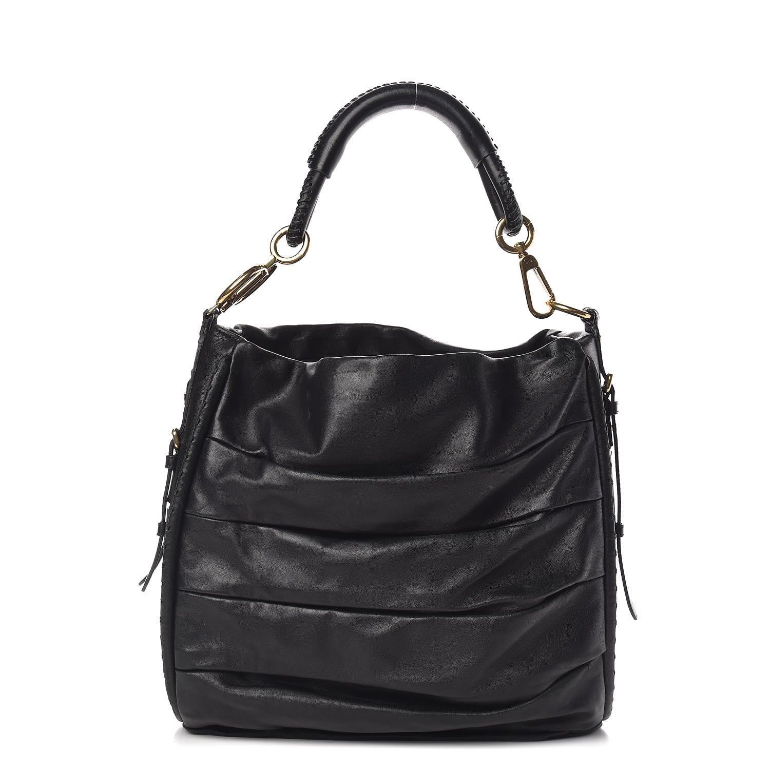 Christian Dior Lambskin Medium Libertine Hobo Black 1 of 14