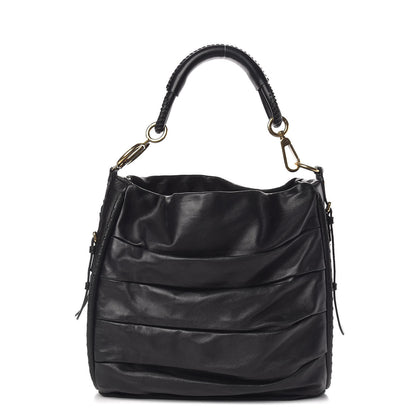 Christian Dior Lambskin Medium Libertine Hobo Black 1 of 14