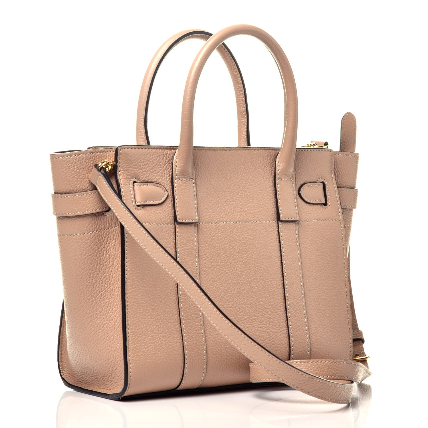 Mulberry Small Classic Grain Mini Zipped Bayswater Rosewater 4 of 10