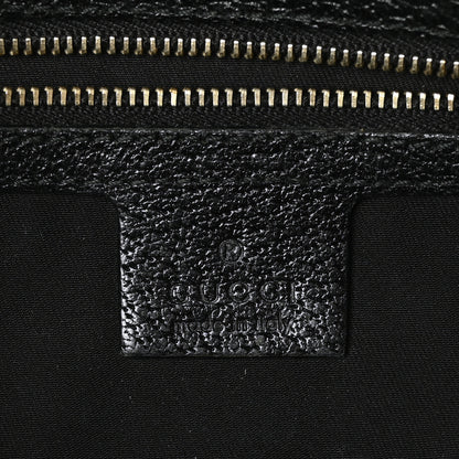 Gucci Monogram Calfskin Large Bardot Tote Black 6 of 11
