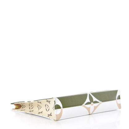 Louis Vuitton Monogram Giant Toiletry Pouch 26 Kaki 4 of 11