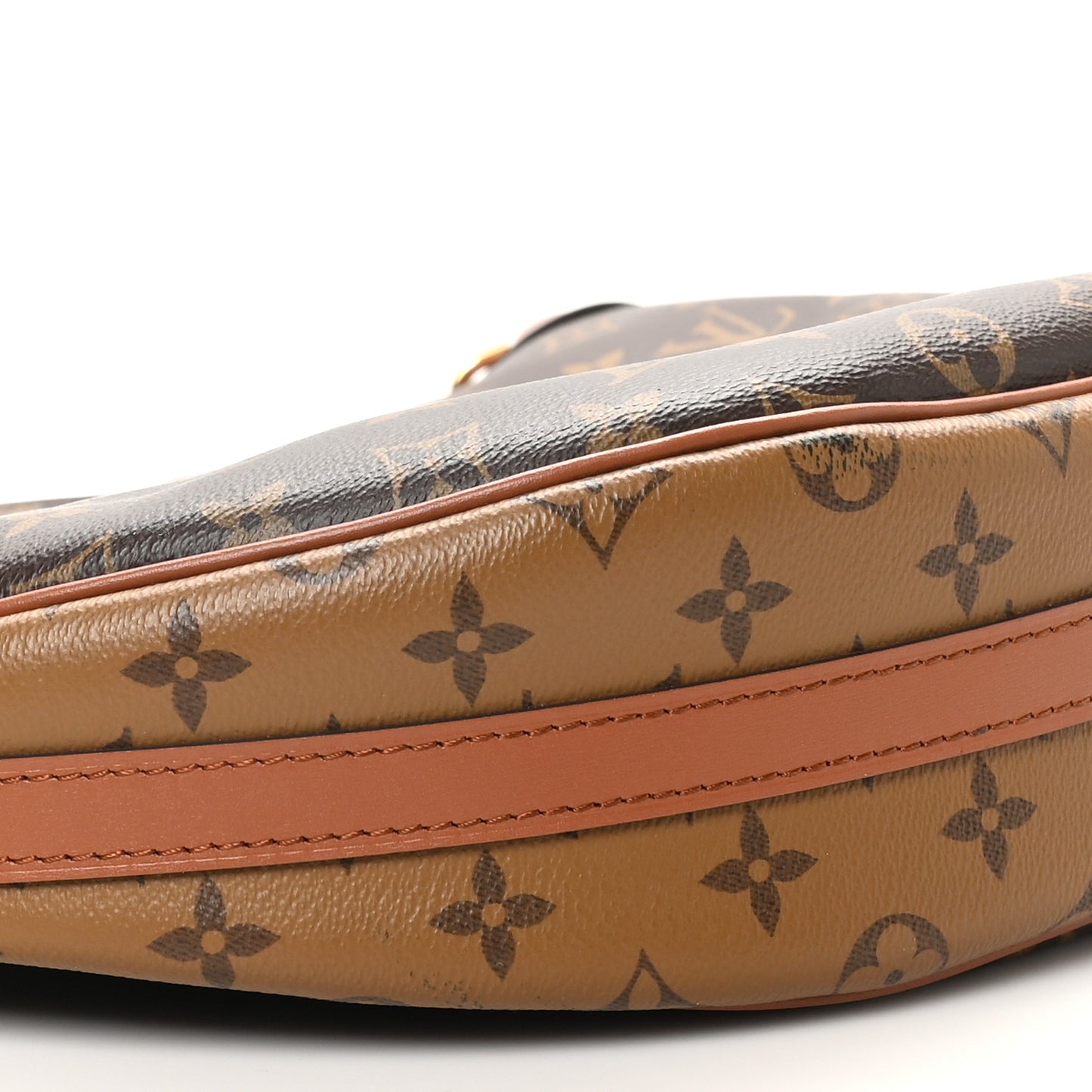 Reverse Monogram Loop Hobo