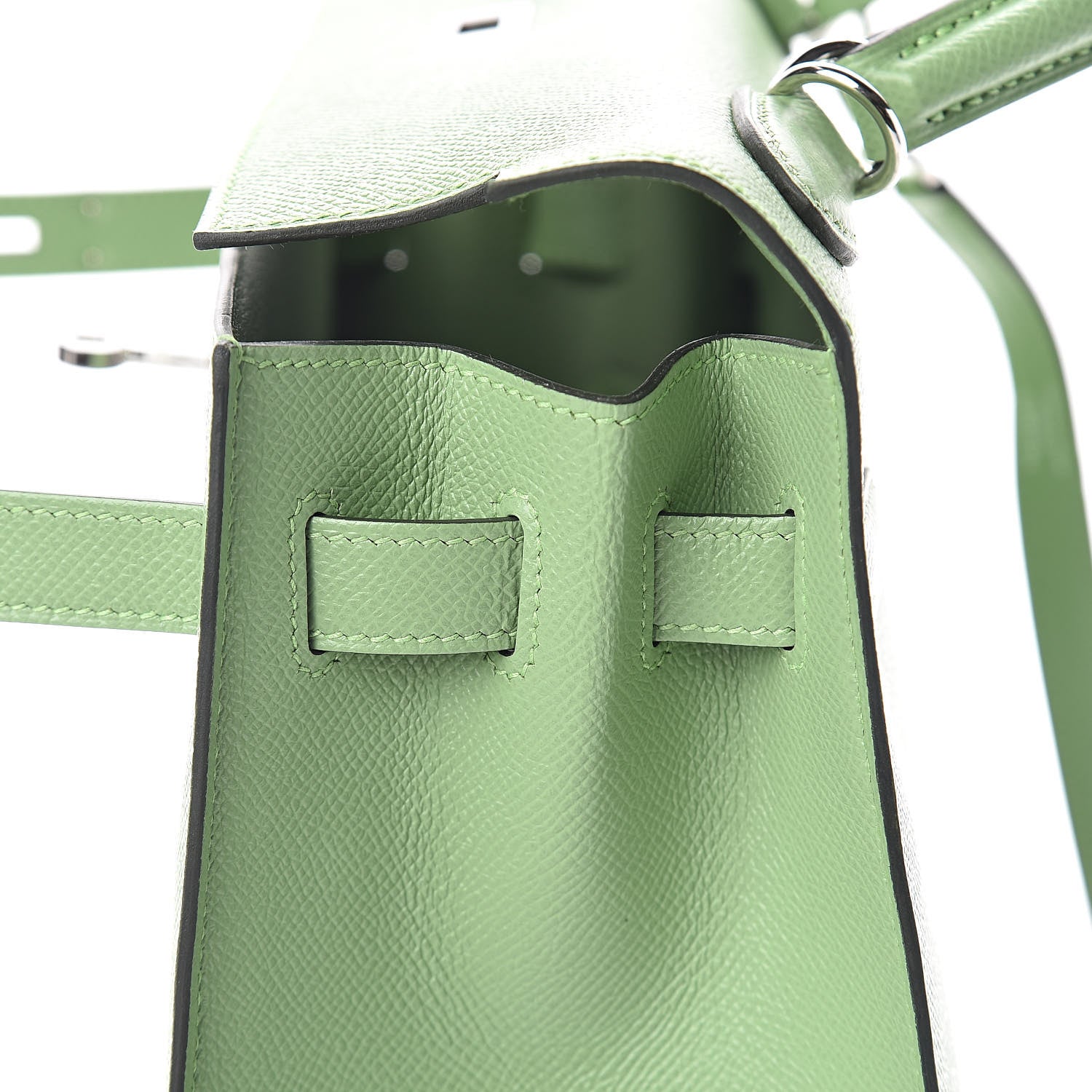 Hermes Epsom Kelly Sellier 32 Vert Criquet 12 of 40