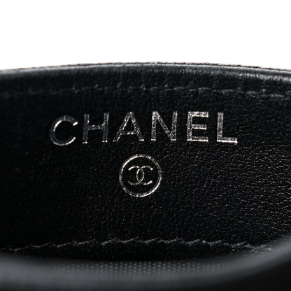 Chanel Caviar Quilted Boy Card Holder Black 6 of 16