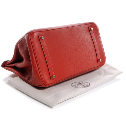 Hermes Togo Birkin 35 Rouge 4 of 9