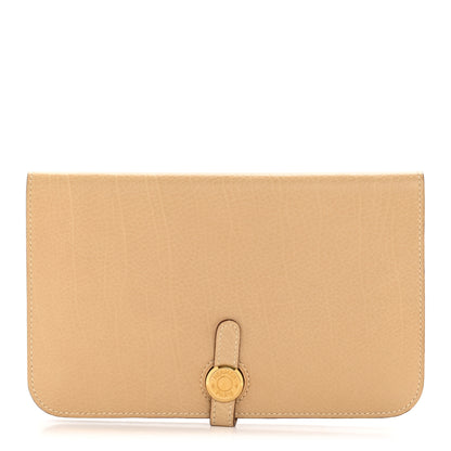 Hermes Togo Dogon Duo Wallet Sable 1 of 11