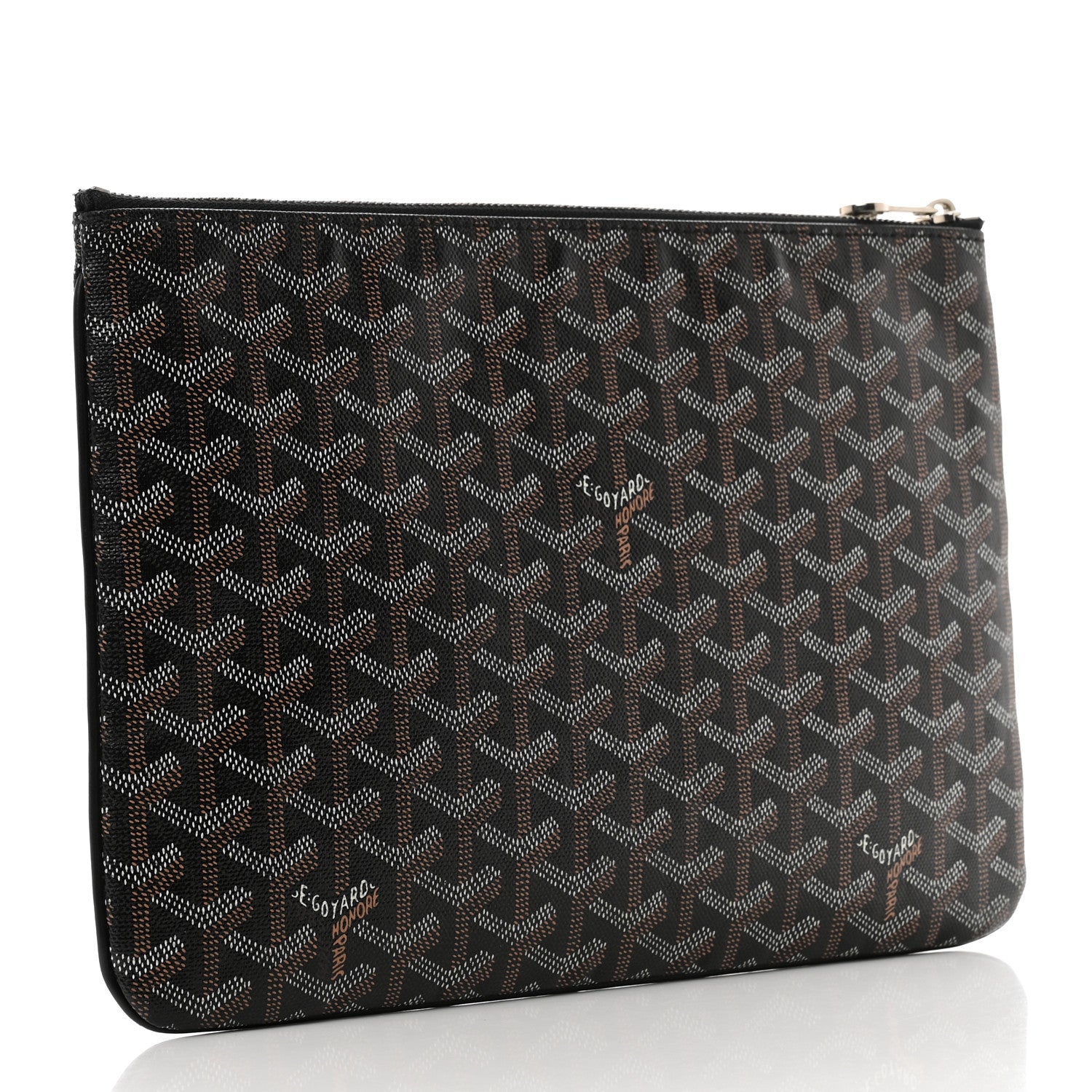 Goyard Goyardine Senat Pochette MM Black 3 of 8