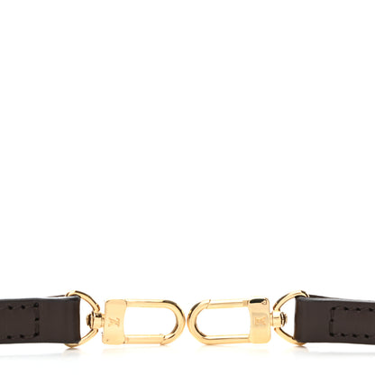 Louis Vuitton Calfskin 12mm Adjustable Shoulder Strap Brown 3 of 3