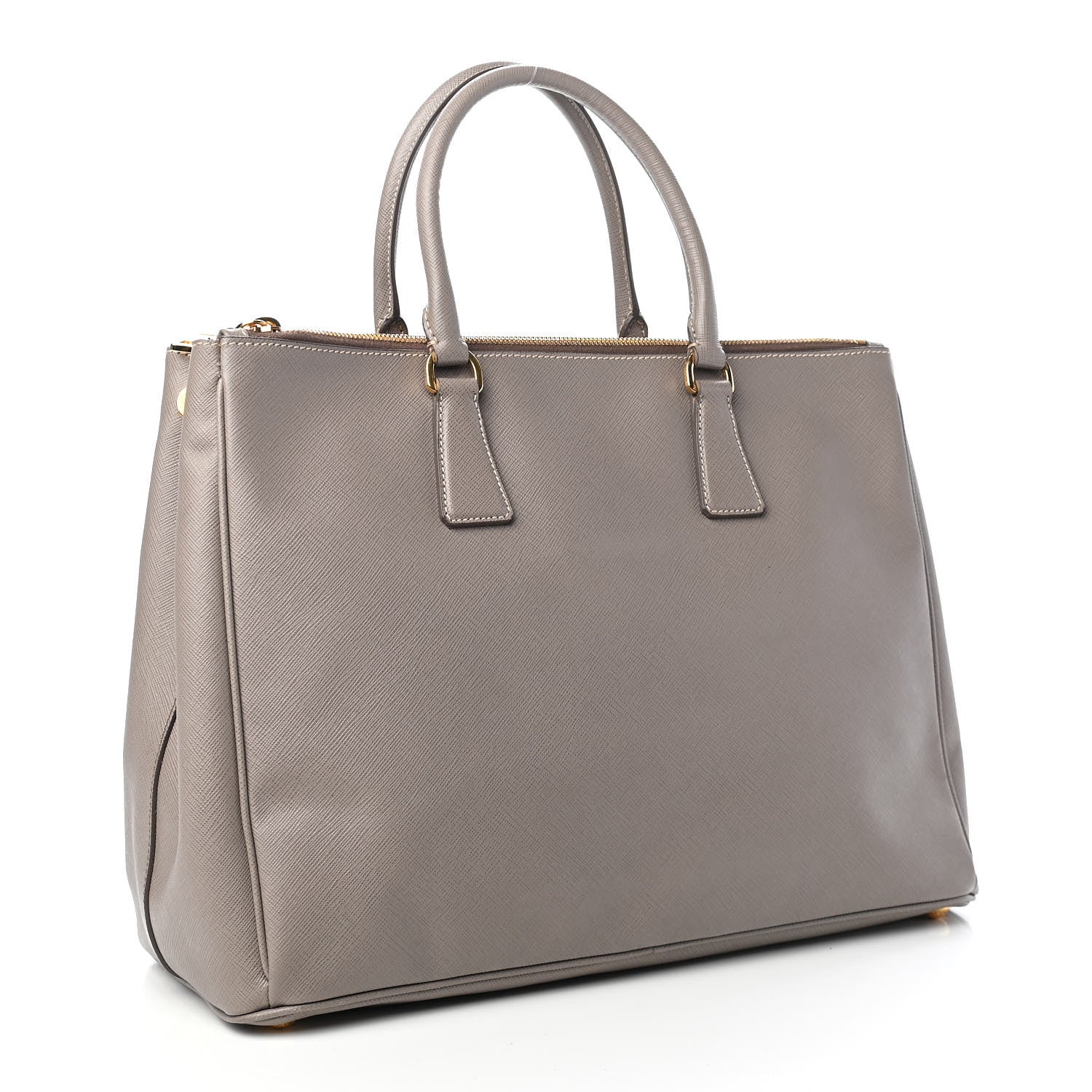Prada Saffiano Large Galleria Double Zip Tote Argilla 5 of 9