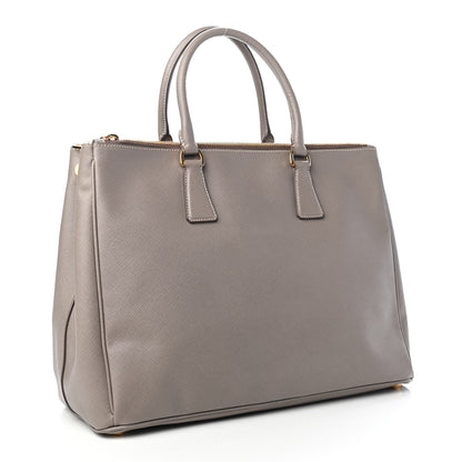 Prada Saffiano Large Galleria Double Zip Tote Argilla 5 of 9