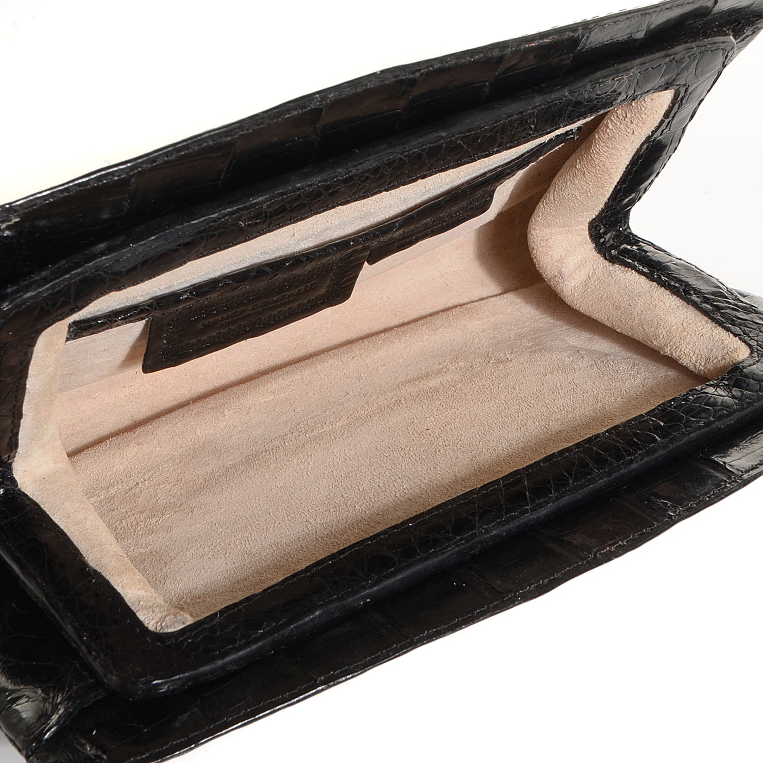 Nancy Gonzalez Crocodile Clutch Black 5 of 8