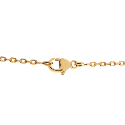 Hermes Lacquered Gold Pop H Pendant Necklace  Rose Dragee 5 of 7