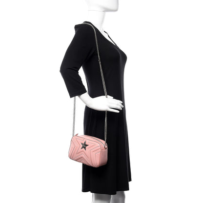 Stella McCartney Eco Alter Nappa Star Patch Shoulder Bag Pink 2 of 12
