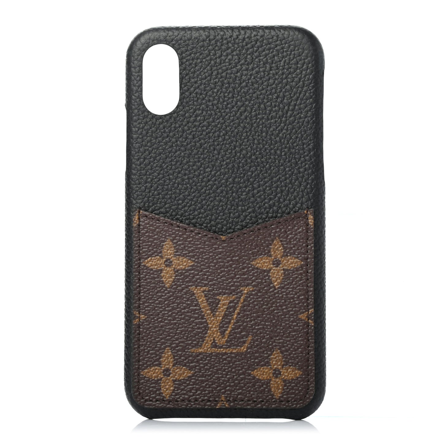 Monogram iPhone X/XS Bumper Black