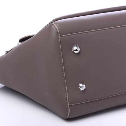Mulberry Silky Calf Medium Willow Tote Taupe 5 of 9