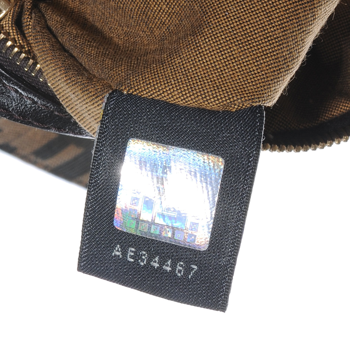 Fendi Zucca Medium Chef Shoulder Bag Tobacco 8 of 10