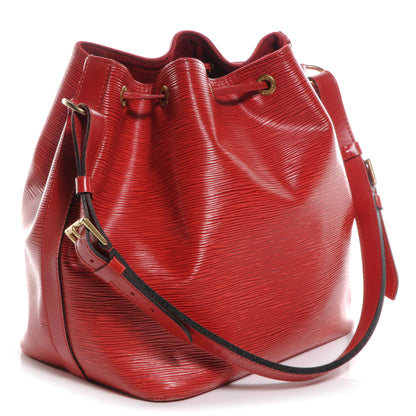 Louis Vuitton Epi Petit Noe Red 3 of 7