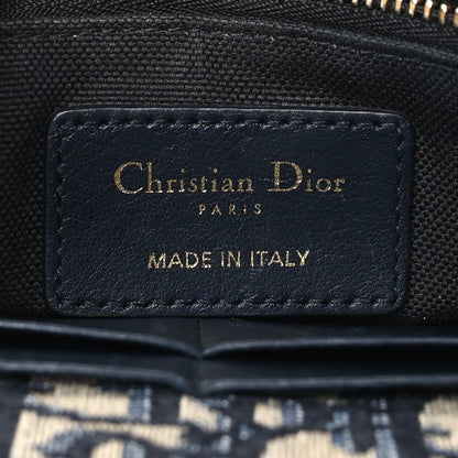 Christian Dior Oblique 30 Montaigne 2-In-1 Pouch Blue 6 of 10