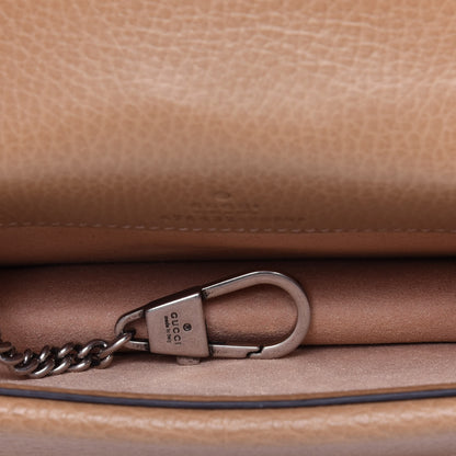Gucci Dollar Calfskin Crystal Super Mini Dionysus Shoulder Bag Natural Tan Black Diamond 5 of 11