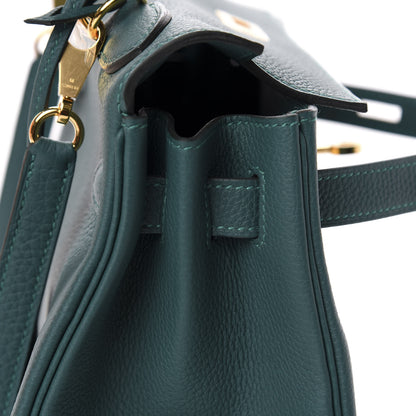 Hermes Togo Kelly Retourne 28 Malachite 21 of 39
