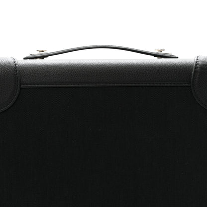 Hermes Taurillon Regate Militaire Sports Toile R.M.S. Trolley Case Luggage Black 6 of 12