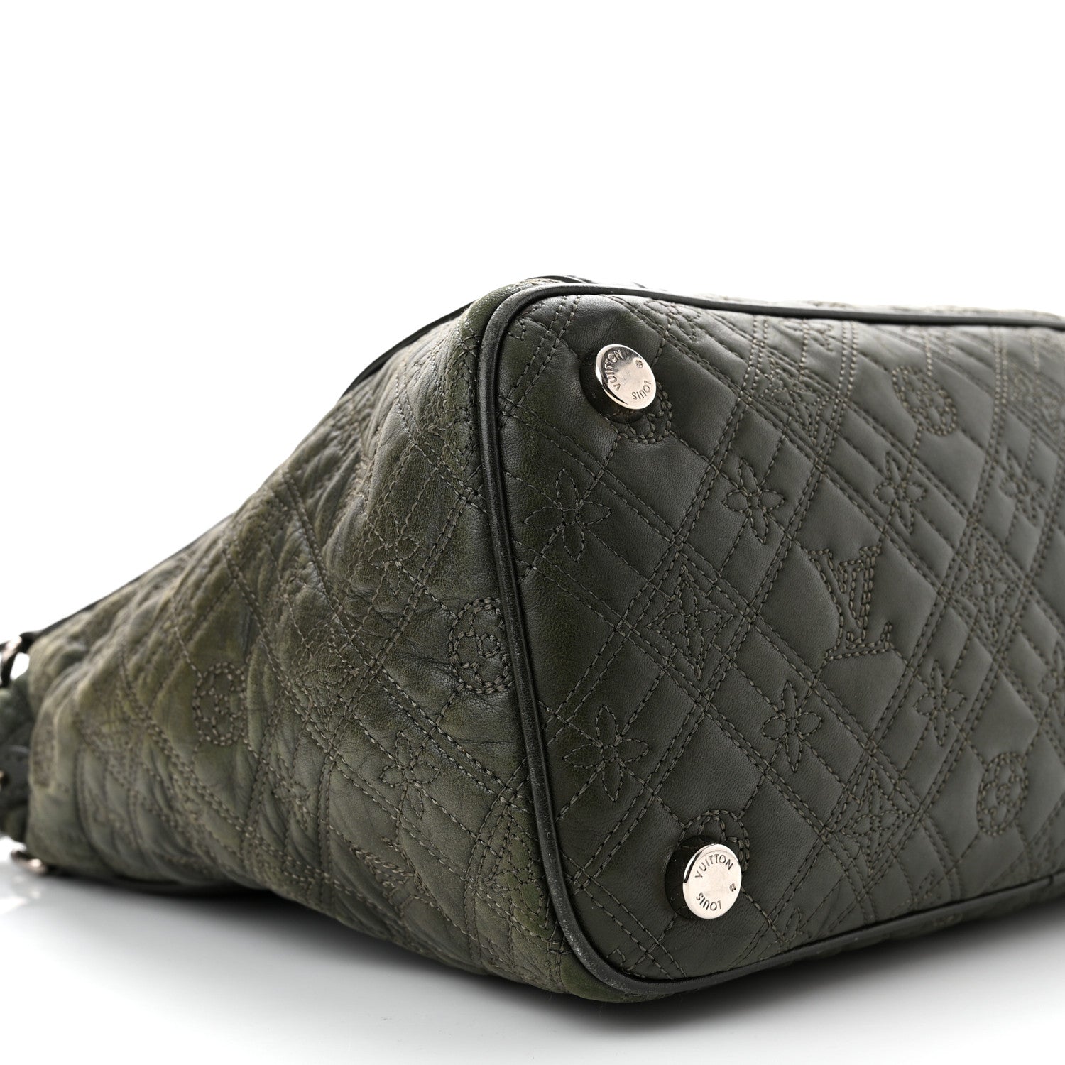 Louis Vuitton Monogram Lambskin Antheia Ixia PM Vert Bronze 9 of 10