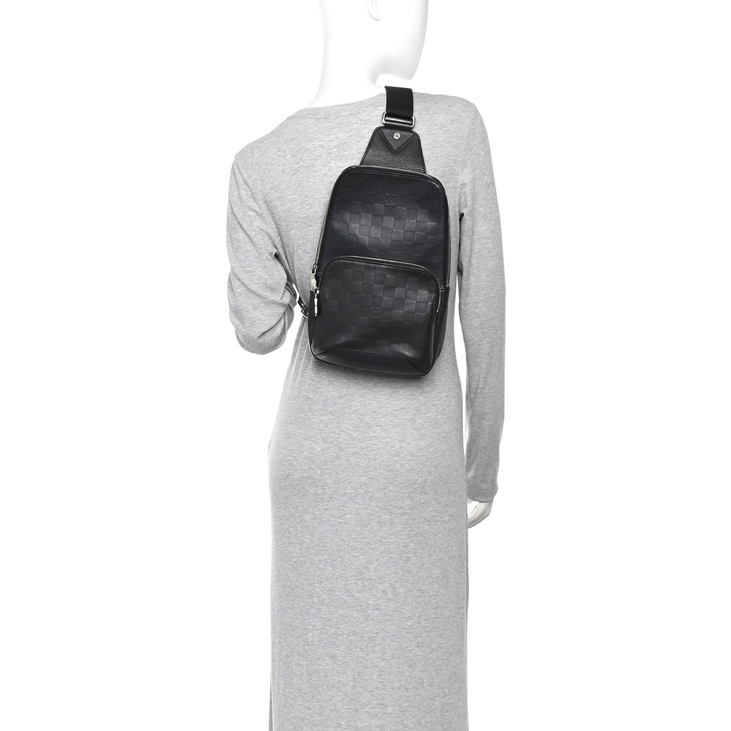 Damier Infini Avenue Sling Bag Onyx