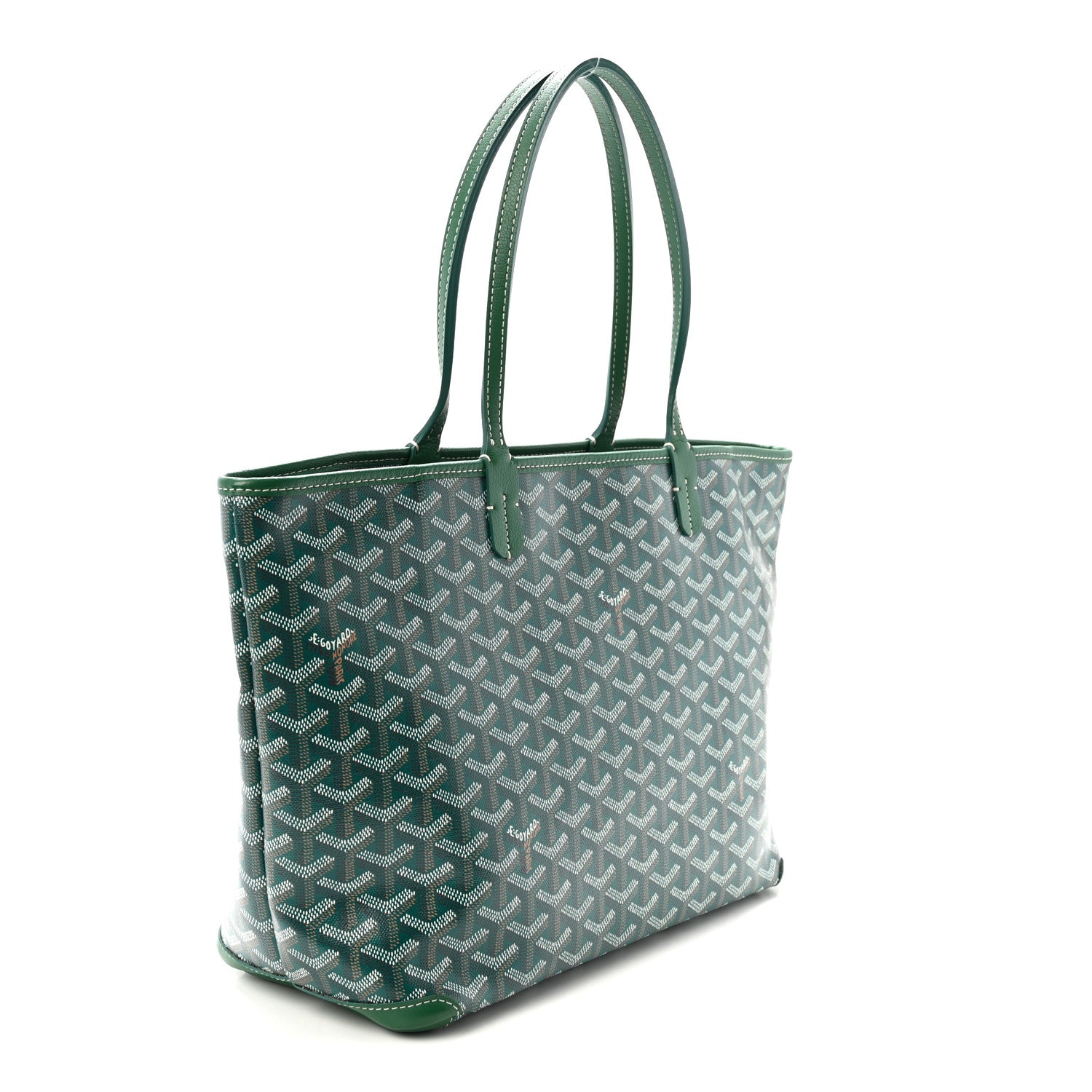 Goyard Goyardine Artois PM Green 3 of 9