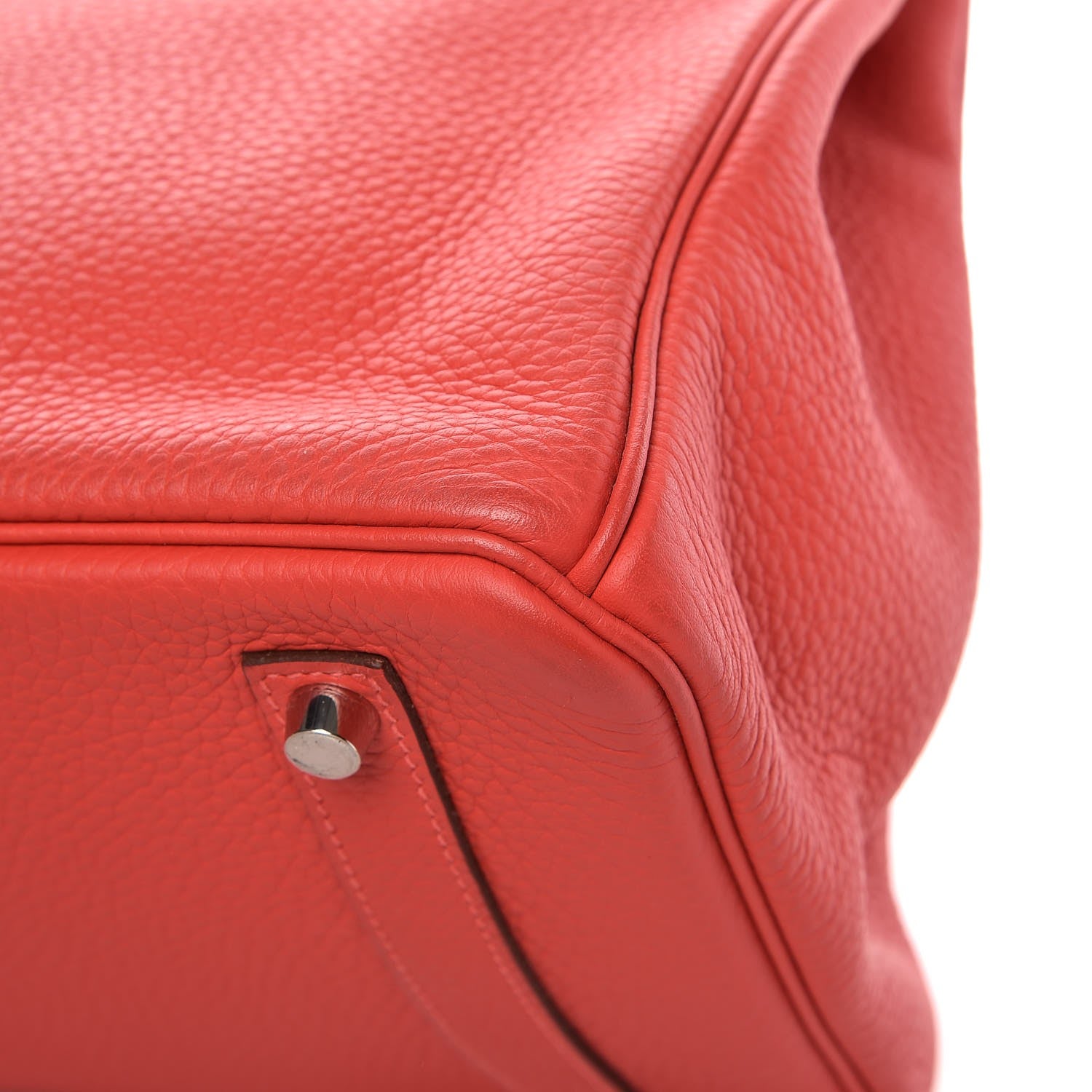 Hermes Togo Birkin 35 Rouge Pivoine 36 of 36
