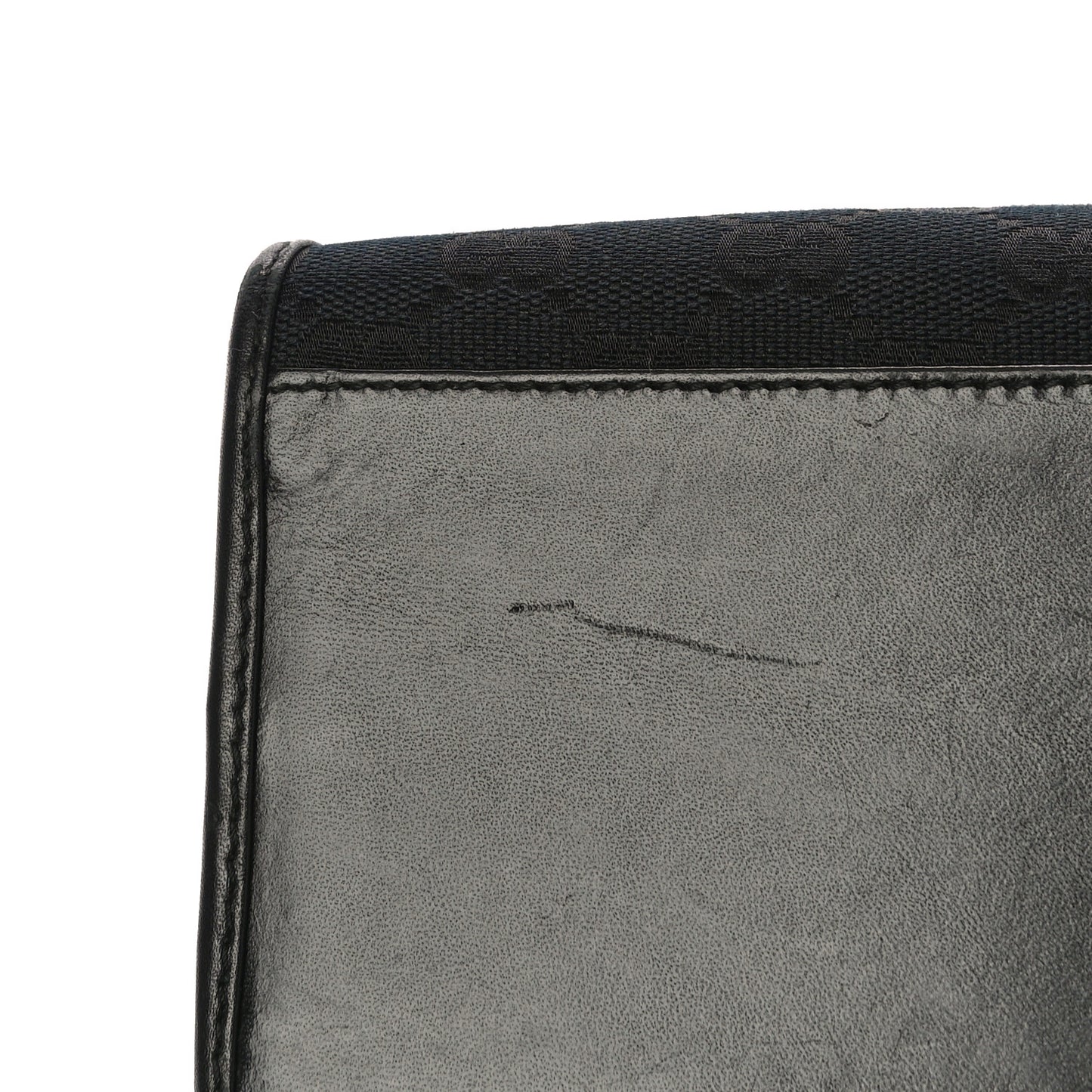 Monogram Bardot Shoulder Bag Black