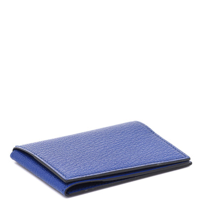 Hermes Chevre Mysore Guernesey Card Case Bleu Electrique 8 of 16
