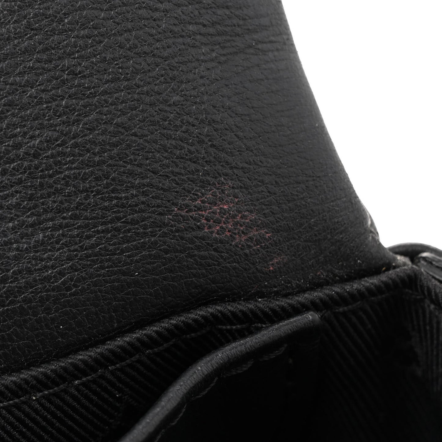 Calfskin Bubblegram Wallet On Strap Black