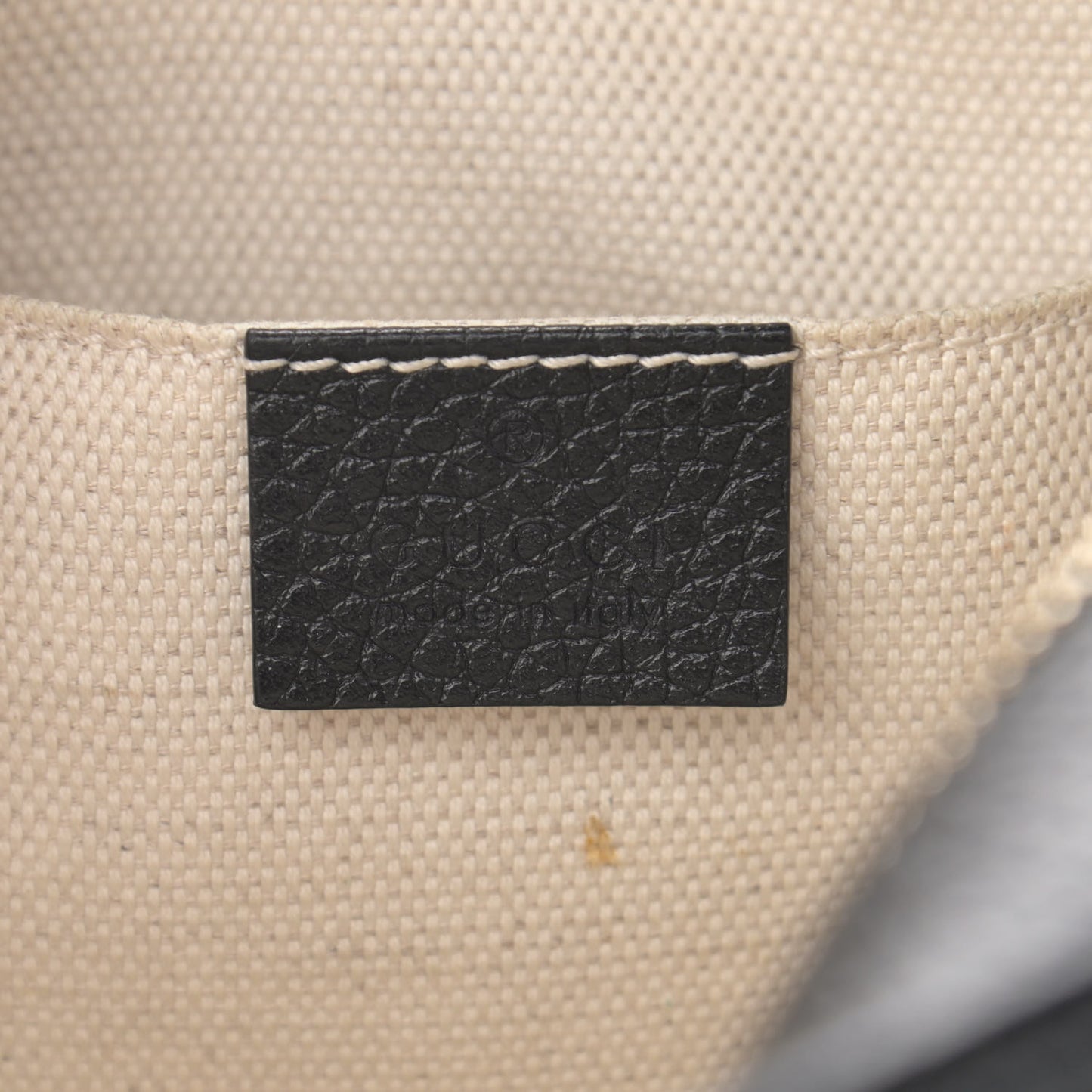 Pebbled Calfskin Small Soho Disco Bag Black