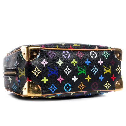 Louis Vuitton Monogram Multicolor Trouville Black 4 of 7