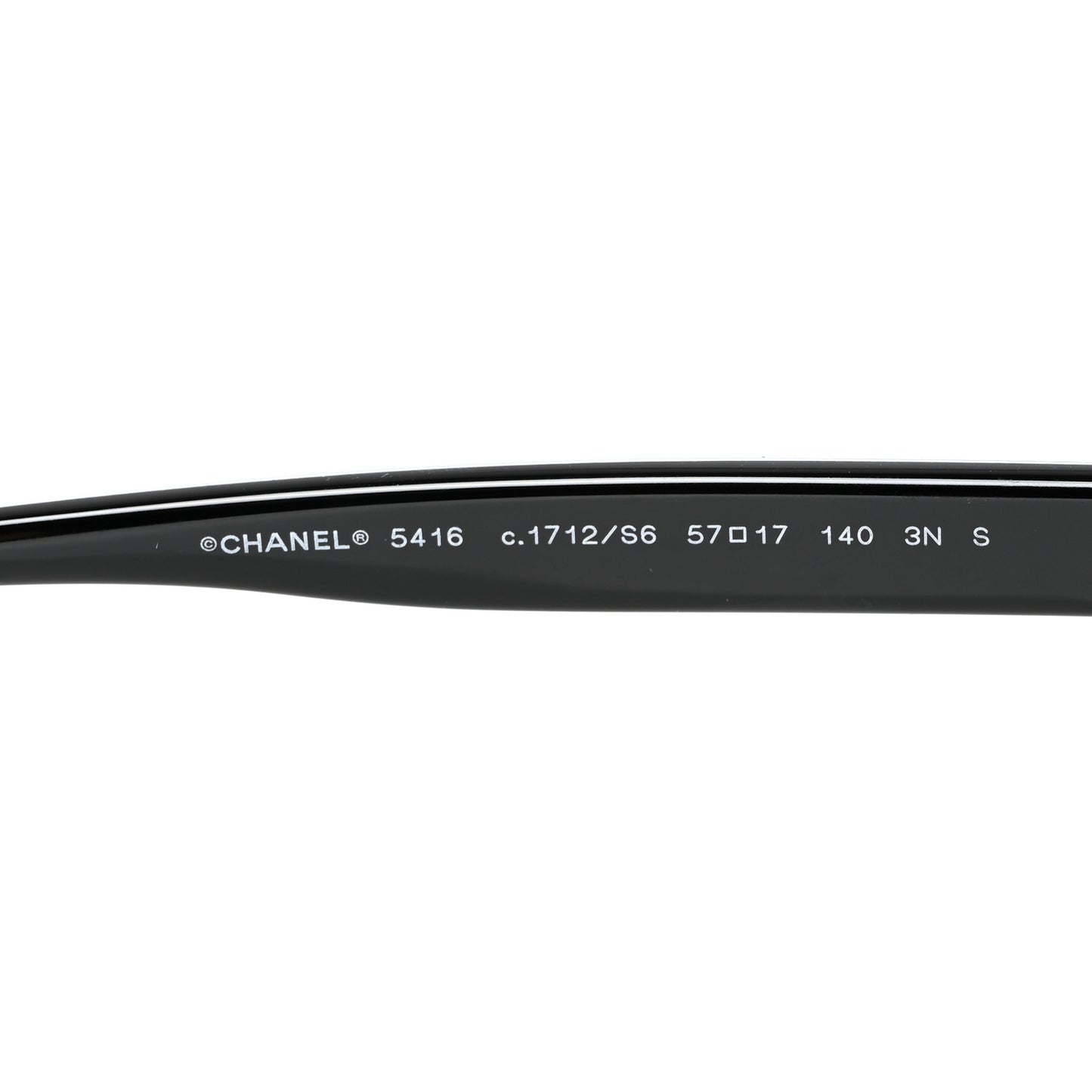 Acetate Oval Sunglasses 5416 Black Yellow