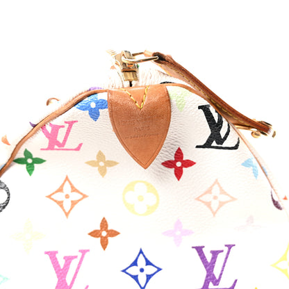 Louis Vuitton Monogram Multicolor Speedy 30 White 6 of 9