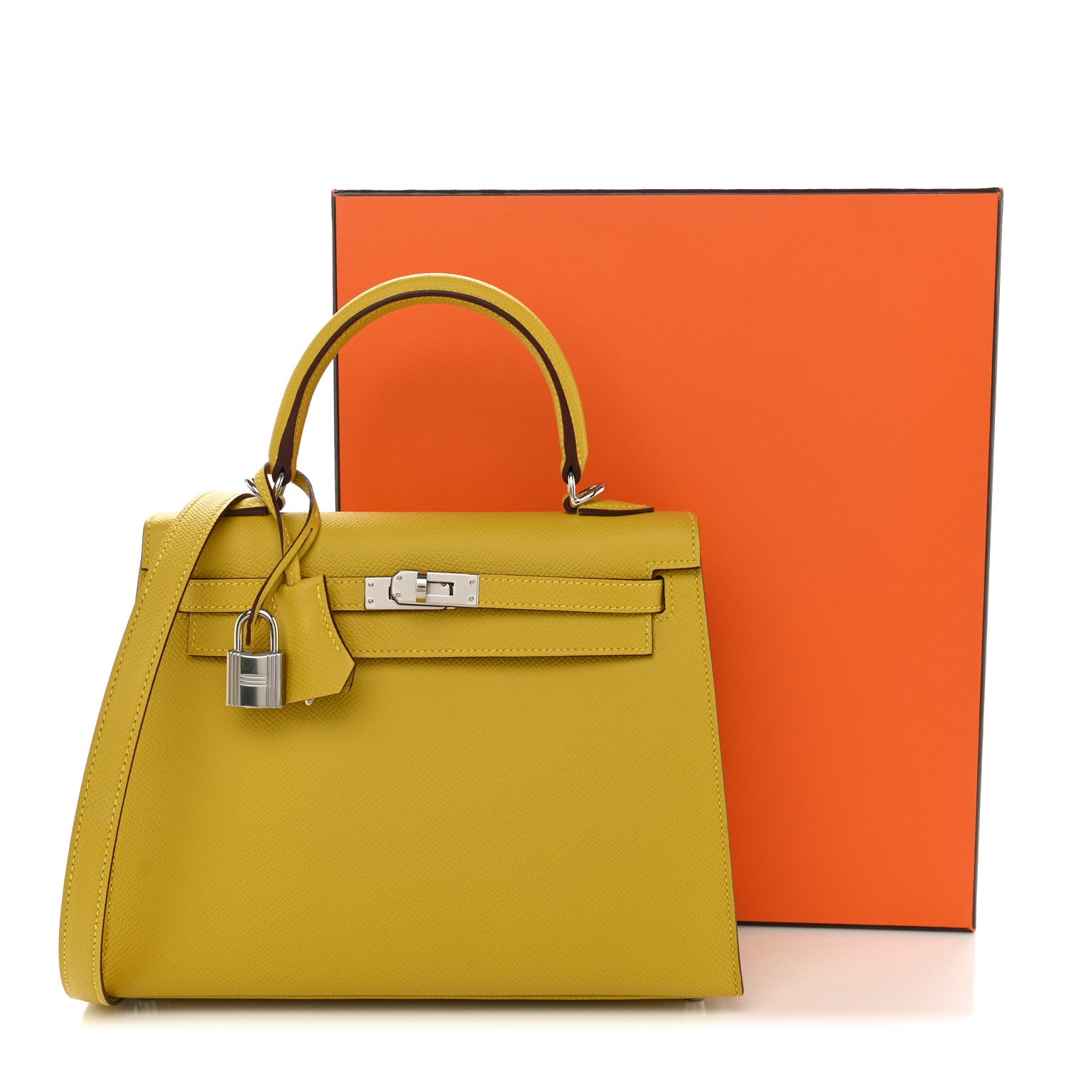 Hermes Epsom Kelly Sellier 25 Cumin 11 of 11