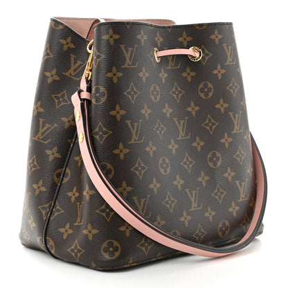 Louis Vuitton Monogram Neonoe MM Rose Poudre 3 of 10