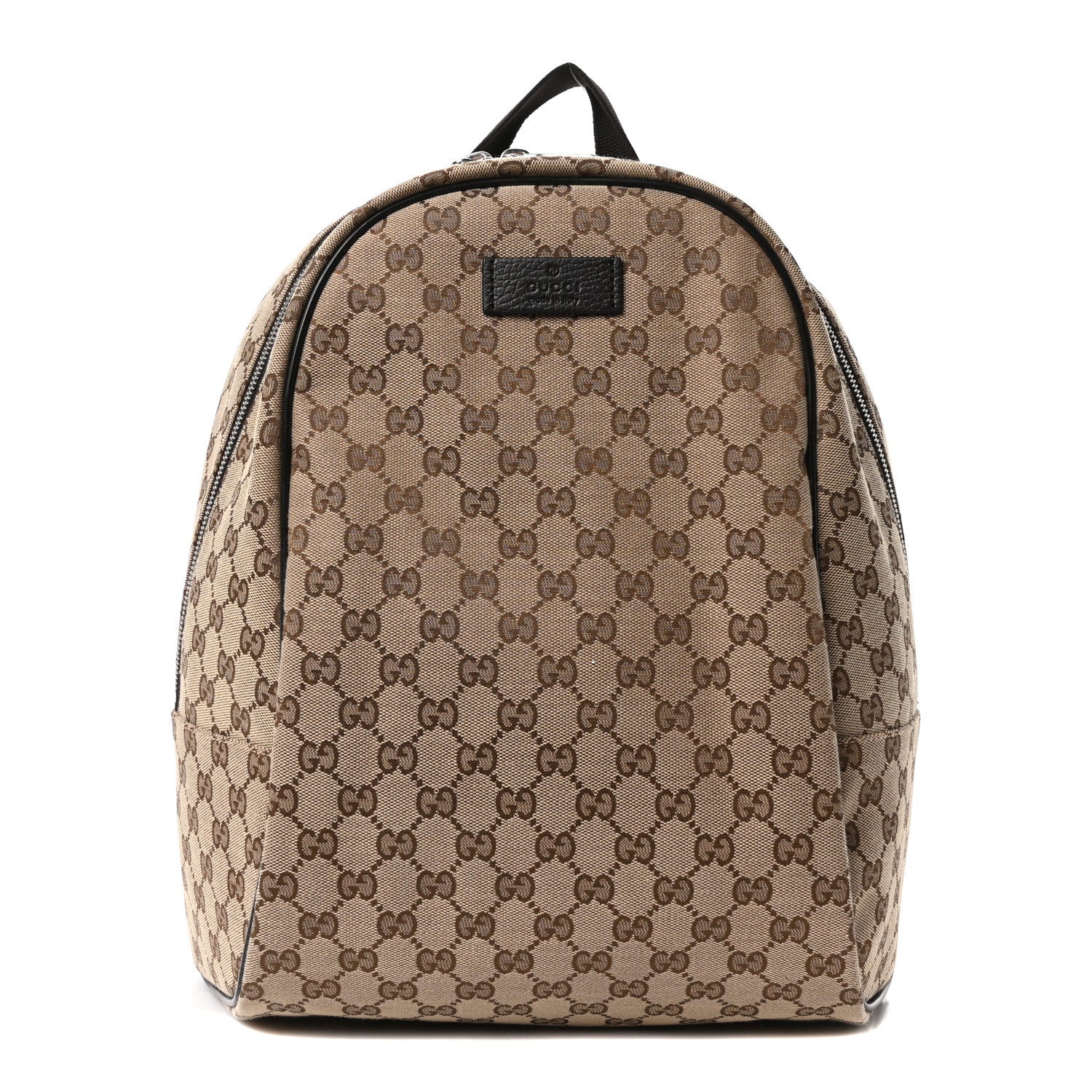 Gucci Monogram Travel Backpack Dark Brown 1 of 10