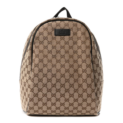 Gucci Monogram Travel Backpack Dark Brown 1 of 10