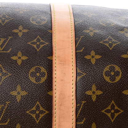 Louis Vuitton Monogram Keepall Bandouliere 55 14 of 21